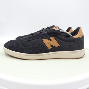 New Balance Numeric 440 Mens 11.5 Skate Shoes Black Brown Suede Lace Up Sneakers